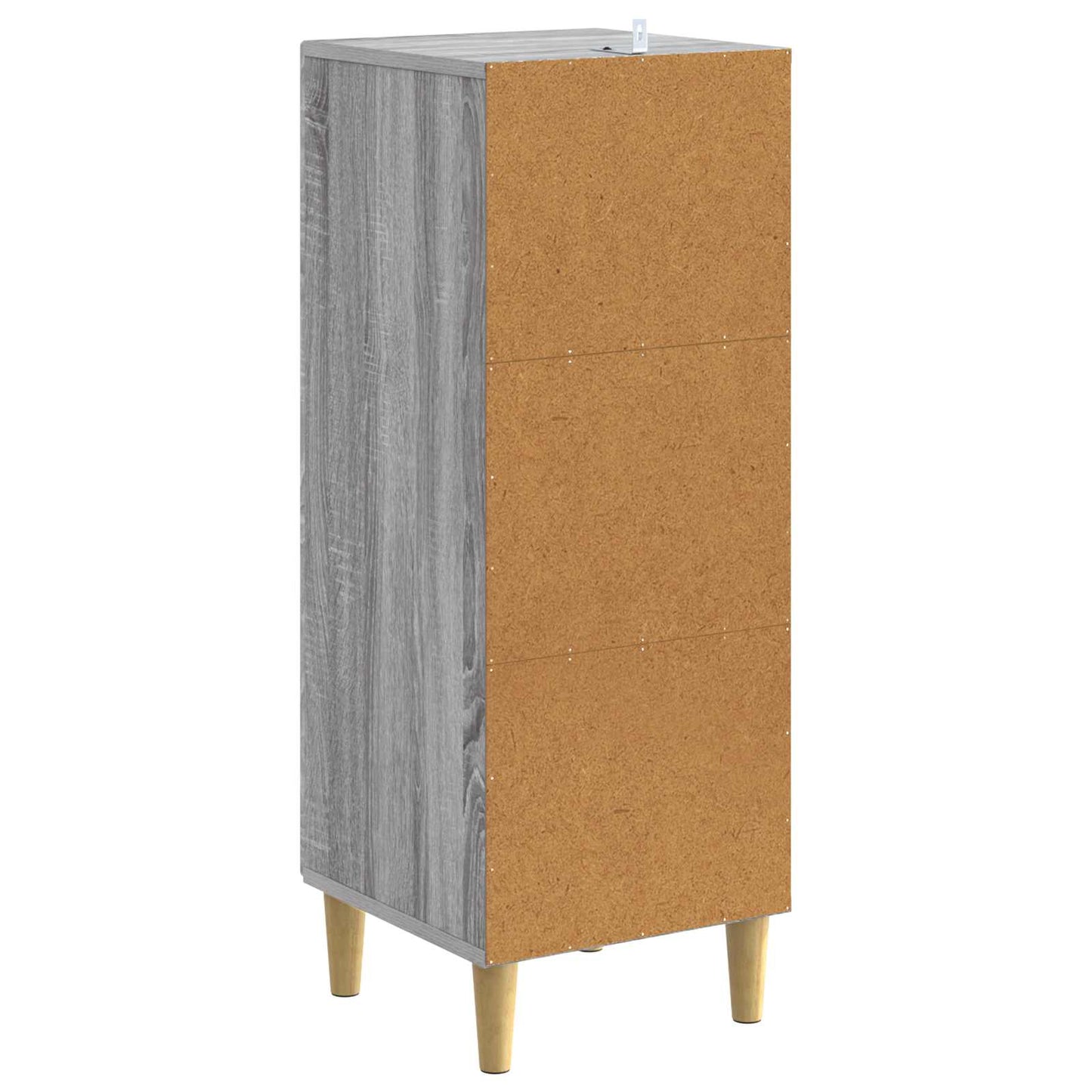 Sideboard Grey Sonoma 33 x 34.5 x 90 cm Engineered Wood
