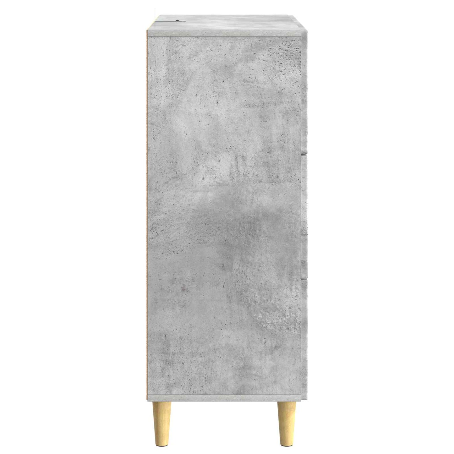 Drawer Cabinet Concrete Grey 66 x 34.5 x 90 cm Engineered Wood
