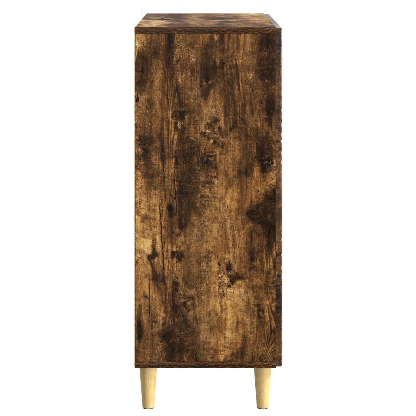 Drawer Cabinet Smoked Oak 66 x 34.5 x 90 cm Engineered Wood