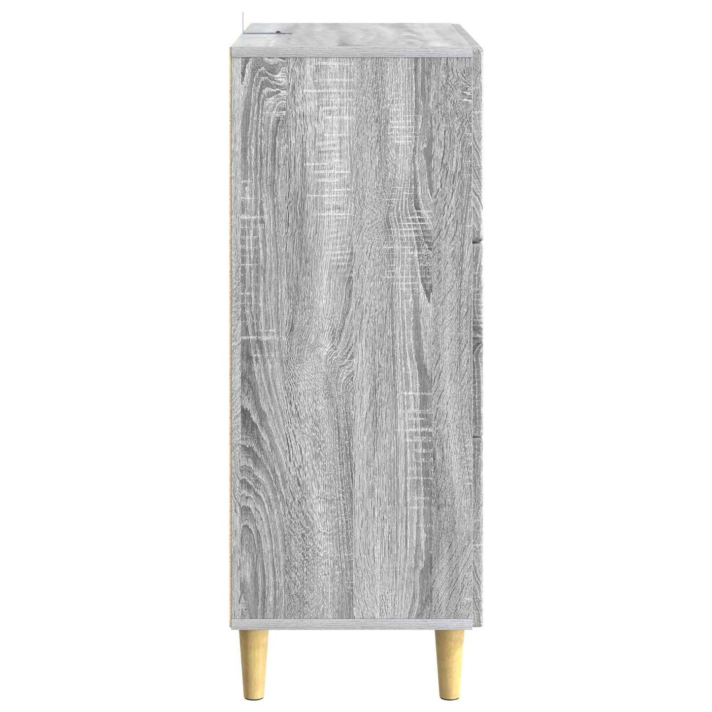 Drawer Cabinet Grey Sonoma 66 x 34.5 x 90 cm Engineered Wood
