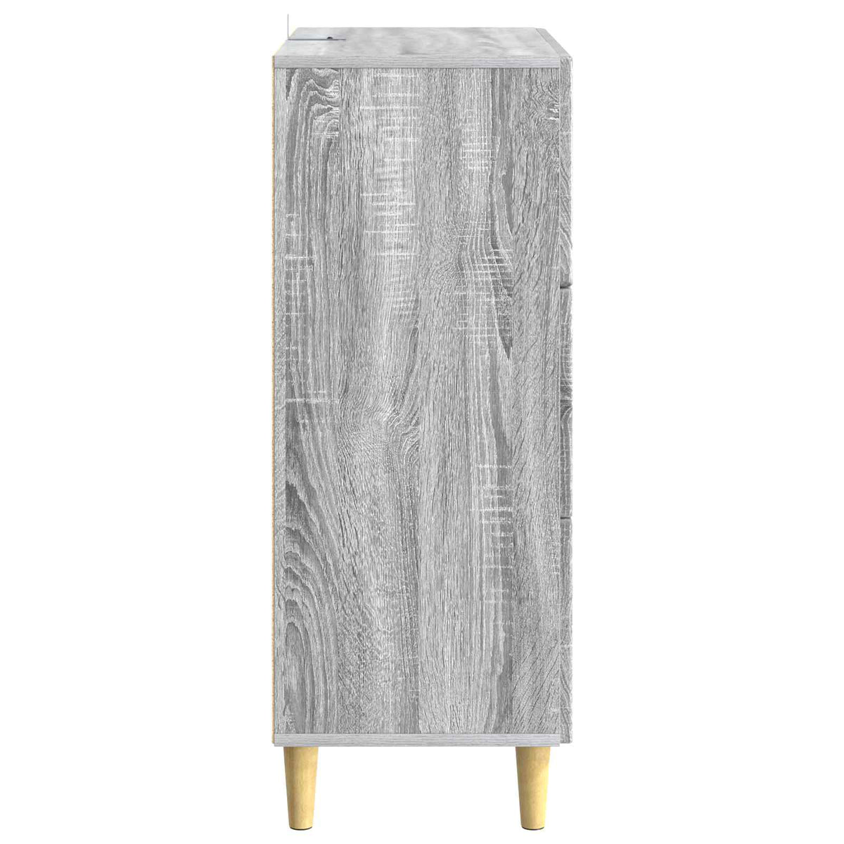 Drawer Cabinet 66 x 34.5 x 90 cm Engineered Wood Grey Sonoma