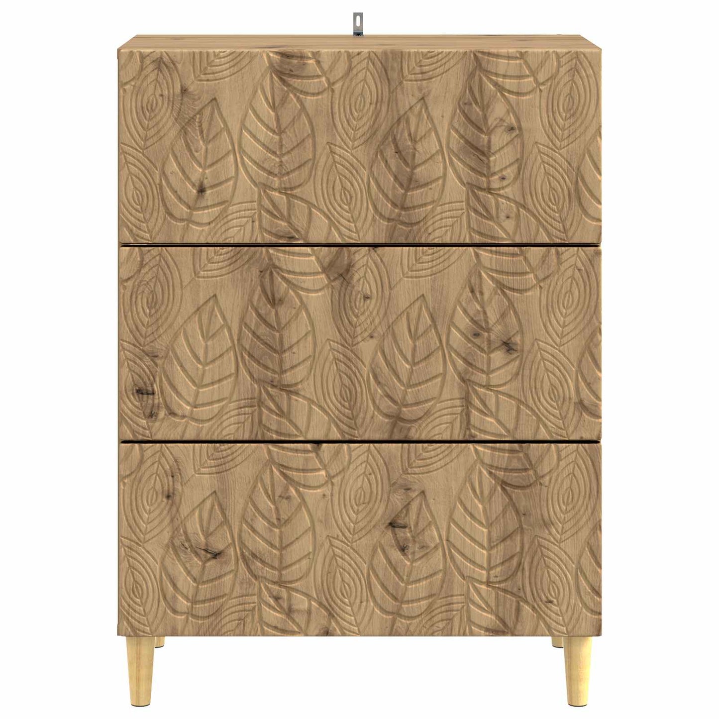 Drawer Cabinet Artisan Oak 66 x 34.5 x 90 cm Engineered Wood