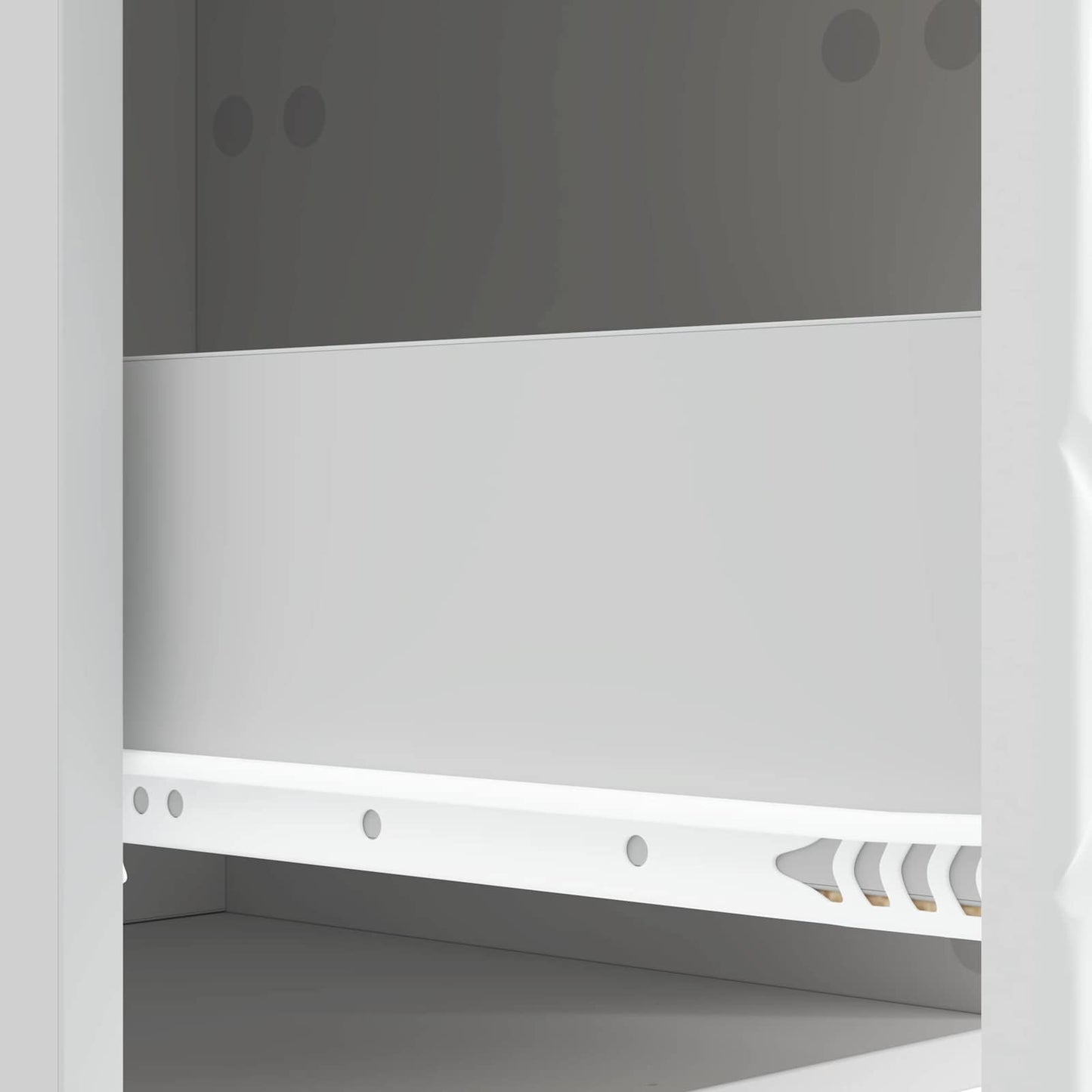 Drawer Cabinet White 33 x 34.5 x 90 cm Engineered Wood