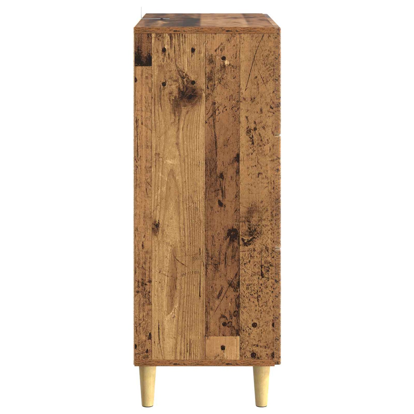 Drawer Cabinet Old Wood 33 x 34.5 x 90 cm Engineered Wood