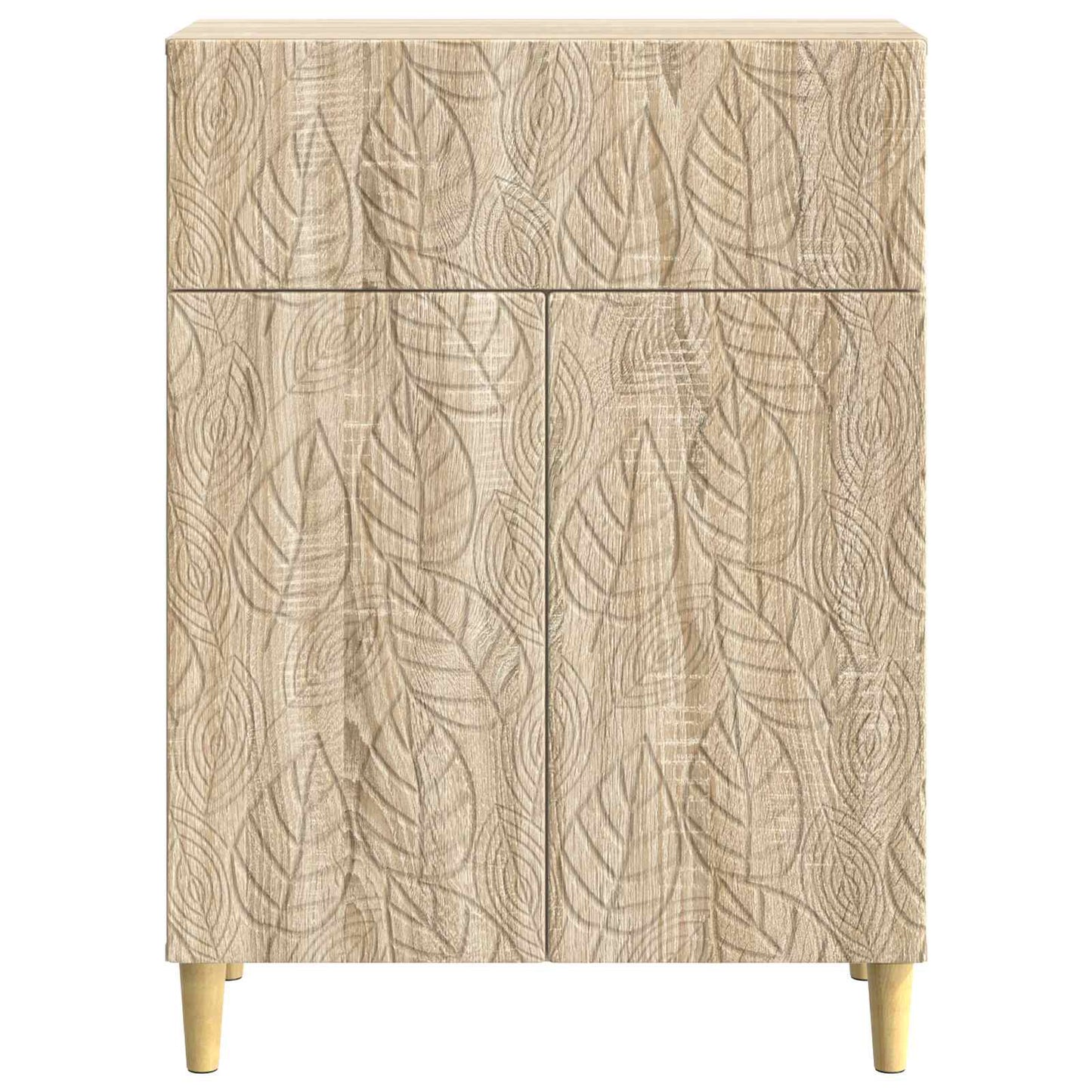 Sideboard Sonoma Oak 66 x 34.5 x 90 cm Engineered Wood