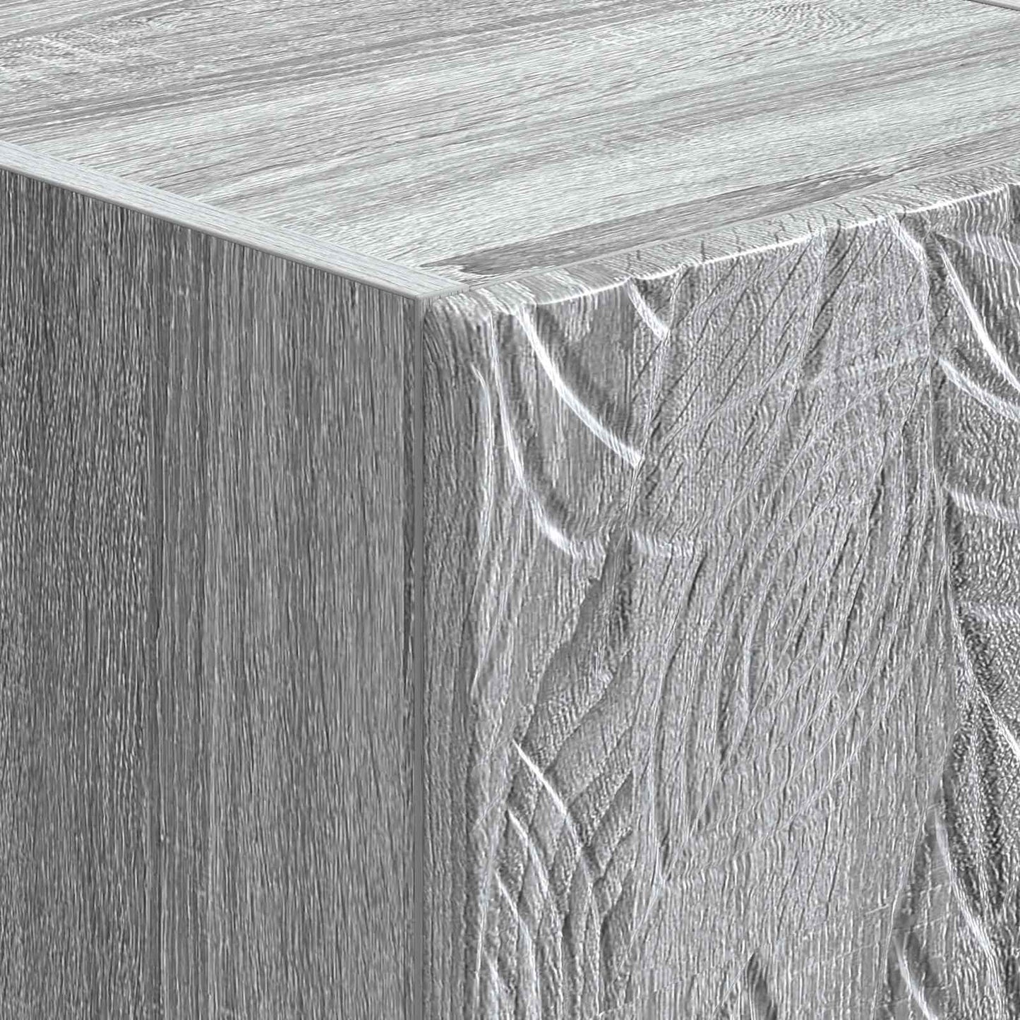Sideboard Grey Sonoma 66 x 34.5 x 95 cm Engineered Wood