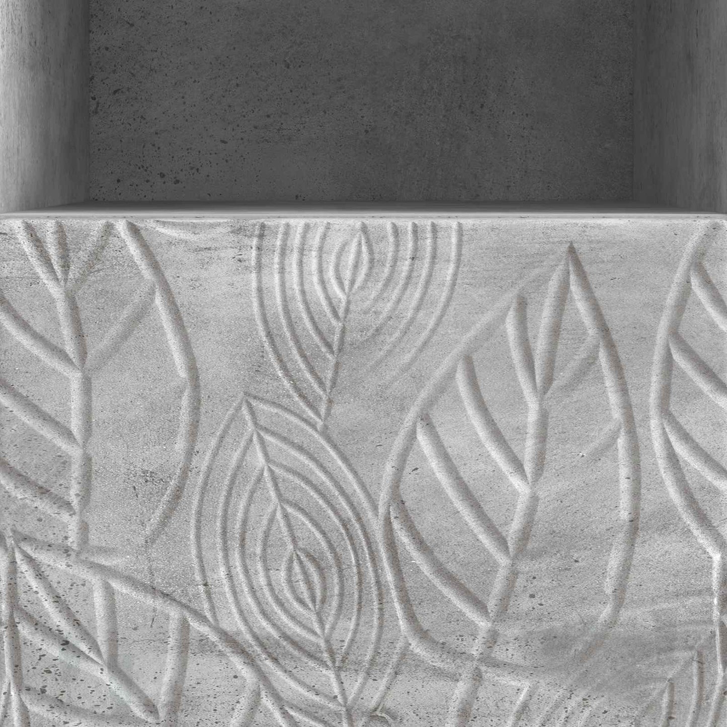 TV Cabinet 102 x 34.5 x 50 cm Concrete Grey Engineered Wood