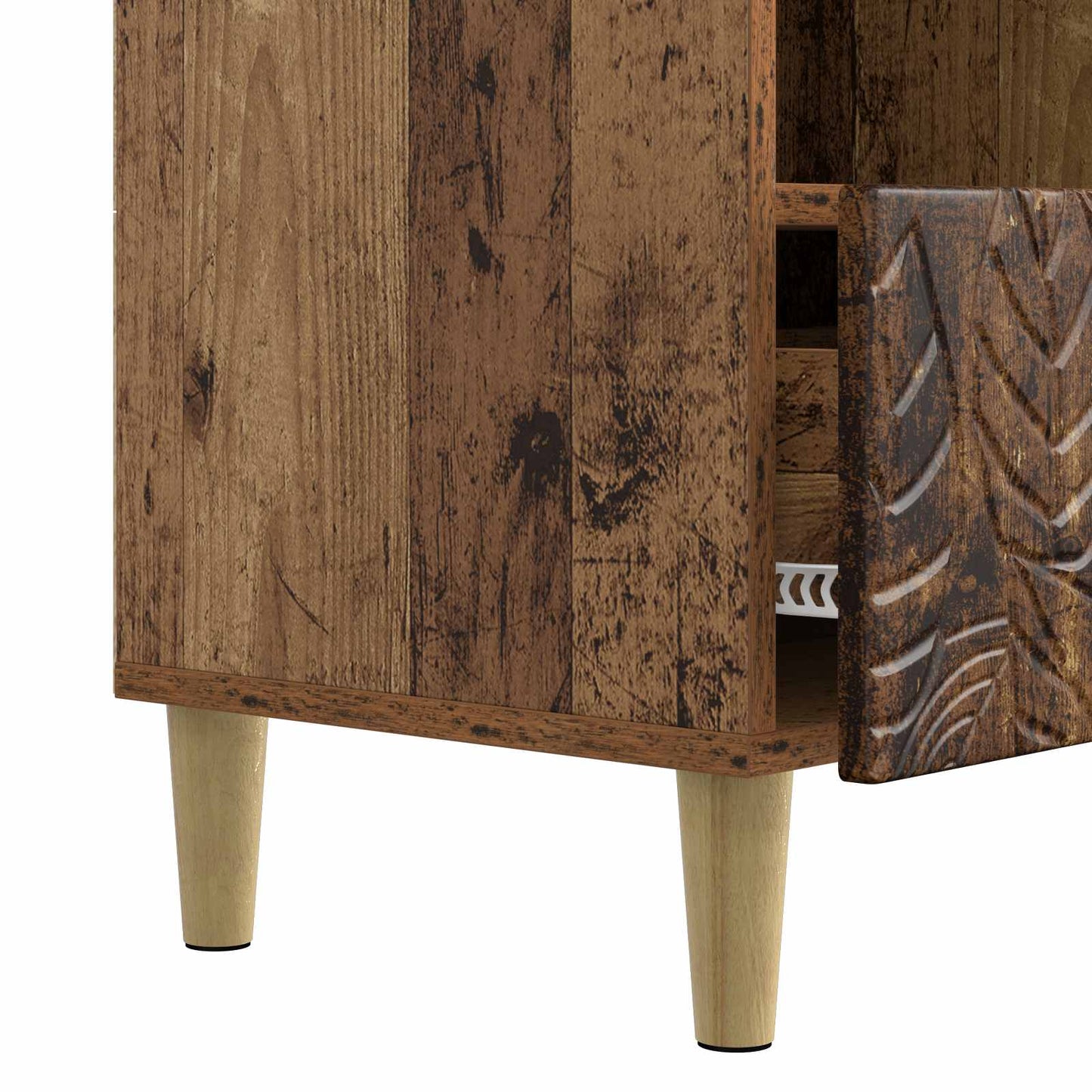 TV Cabinet 102 x 34.5 x 50 cm Old Wood Engineered Wood