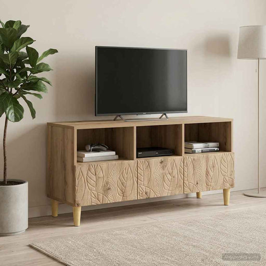 TV Cabinet 102 x 34.5 x 50 cm Artisan Oak Engineered Wood
