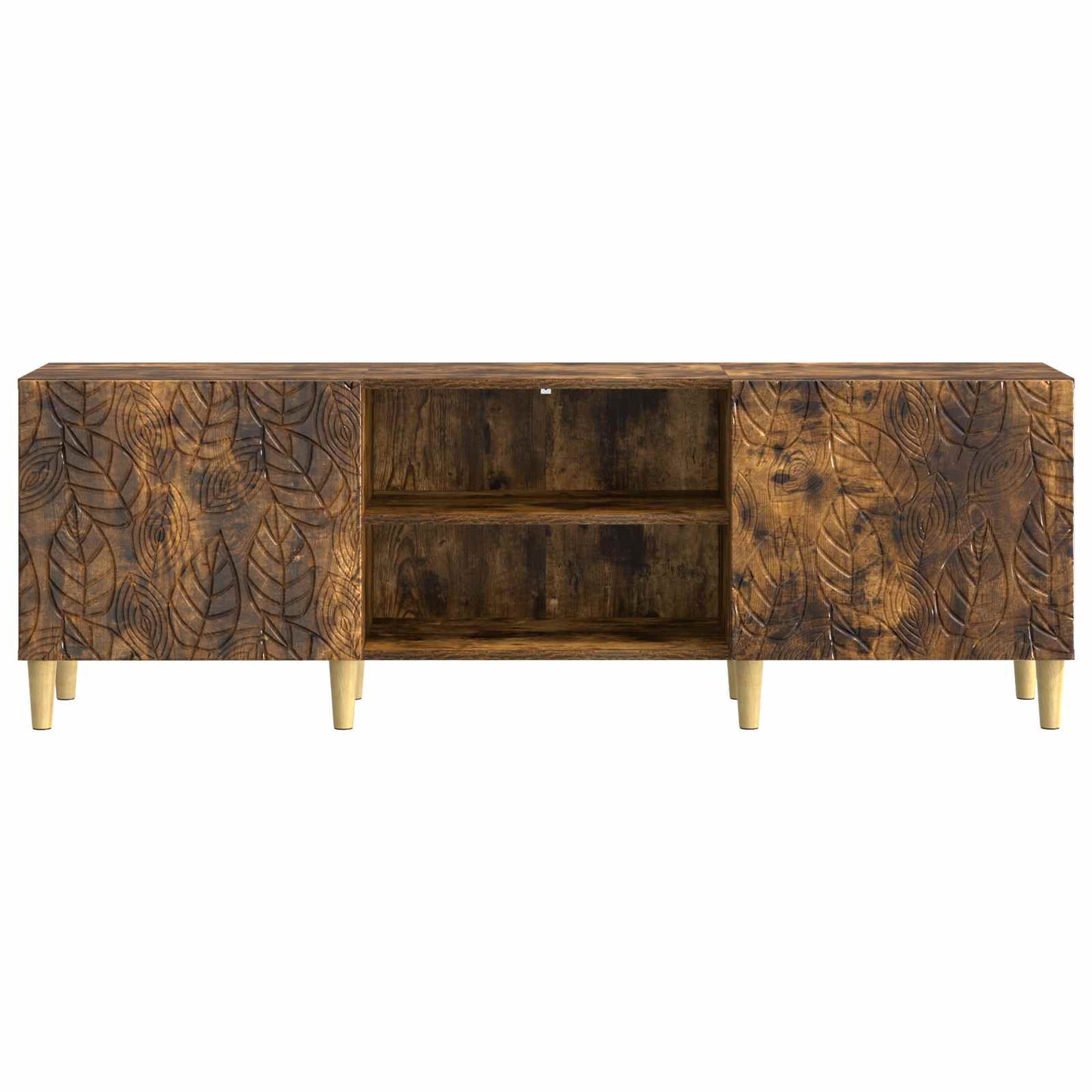 TV Cabinet 150 x 31 x 50 cm Smoked Oak Engineered Wood