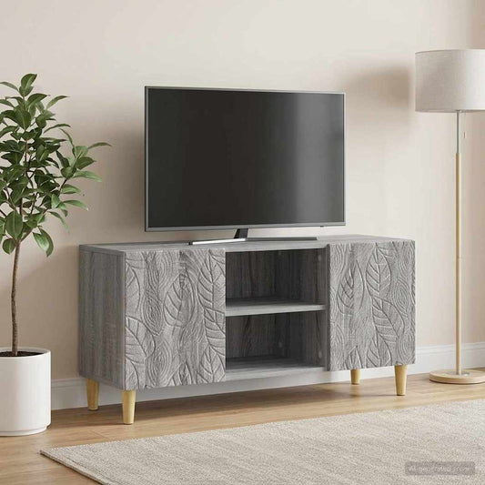 TV Cabinet 102 x 34.5 x 50 cm Grey Sonoma Engineered Wood