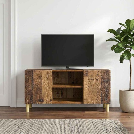 TV Cabinet 102 x 34.5 x 50 cm Old Wood Engineered Wood