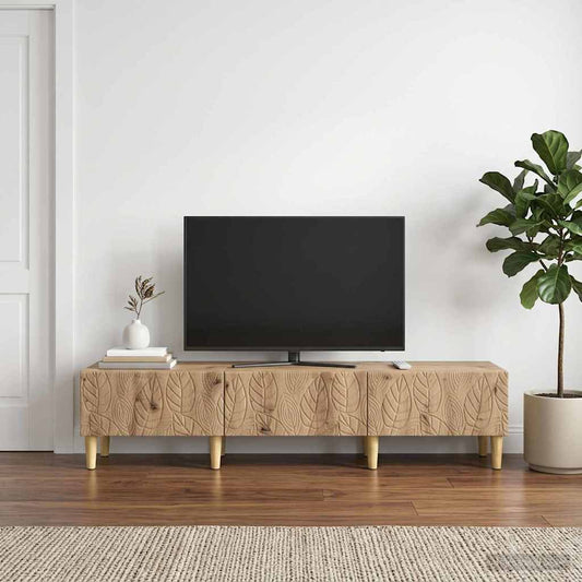 TV Cabinet 147 x 34.5 x 30 cm Artisan Oak Engineered Wood