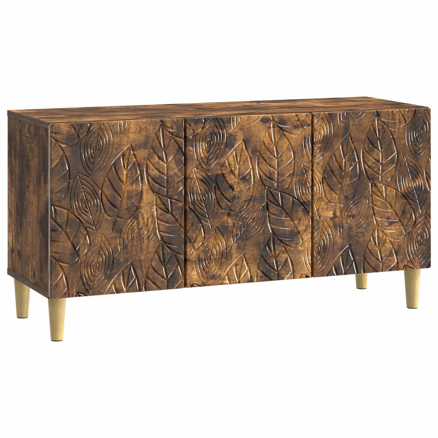 TV Cabinet 99 x 34.5 x 50 cm Smoked Oak Engineered Wood