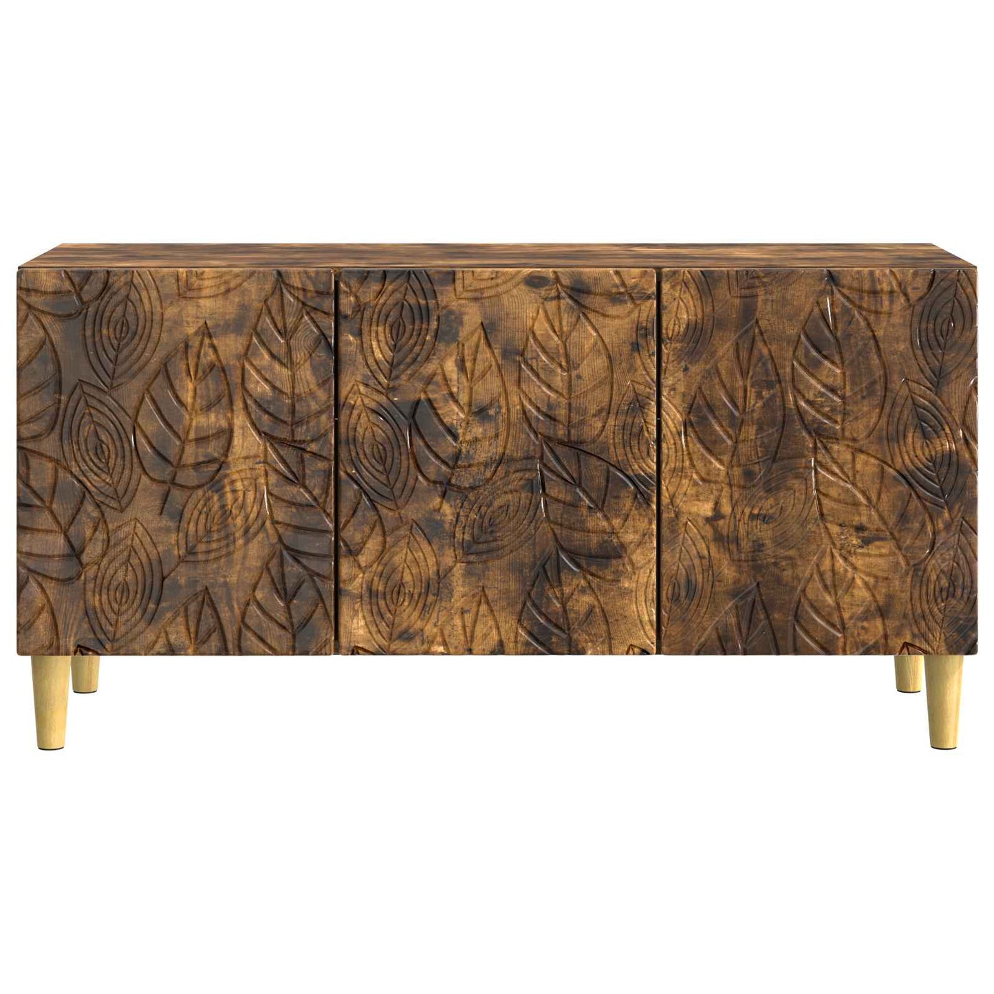 TV Cabinet 99 x 34.5 x 50 cm Smoked Oak Engineered Wood