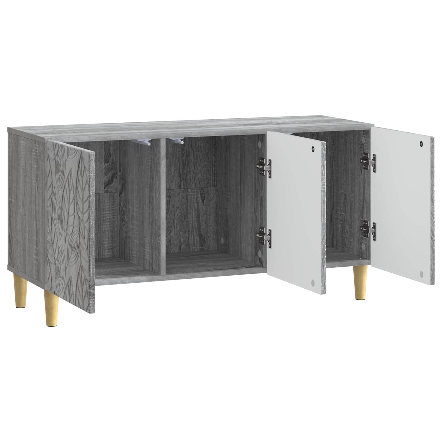 TV Cabinet 99 x 34.5 x 50 cm Grey Sonoma Engineered Wood