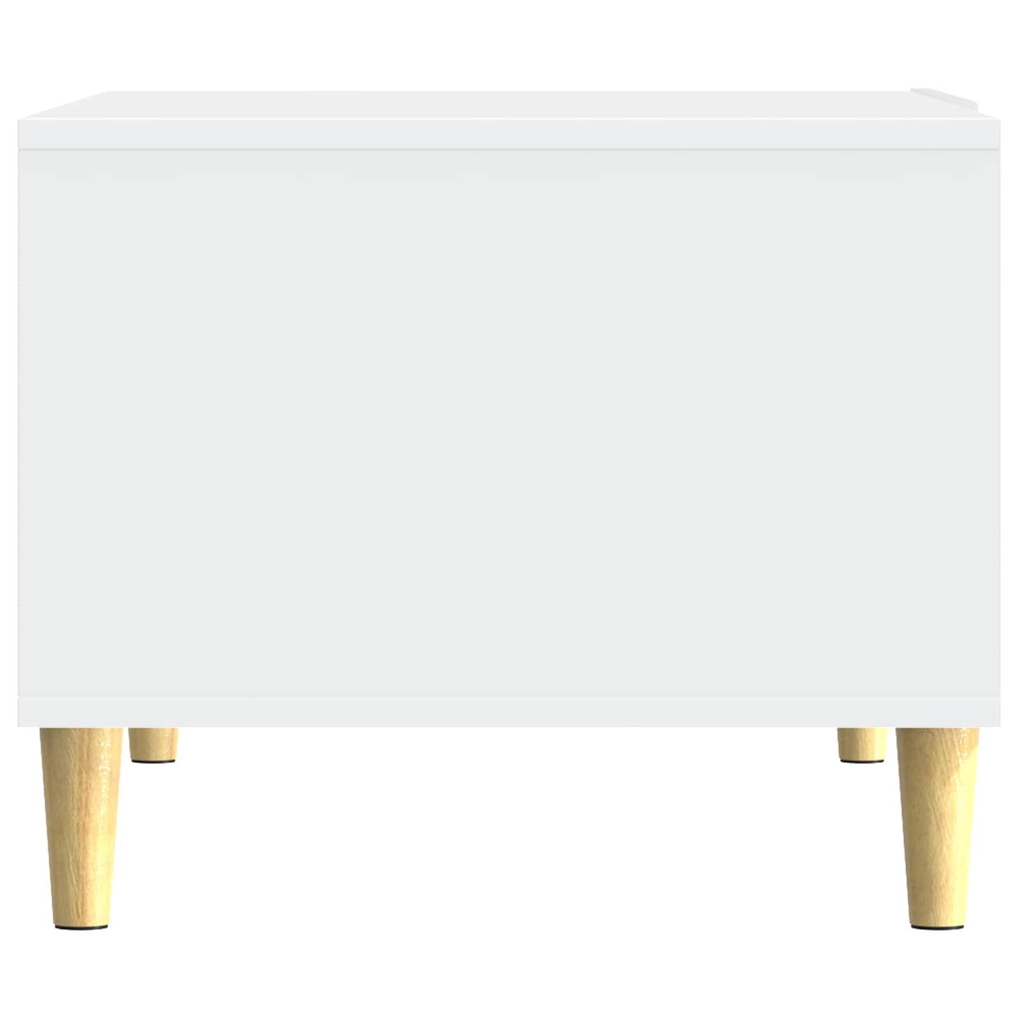 Coffee Table White 90 x 50 x 40 cm Engineered Wood