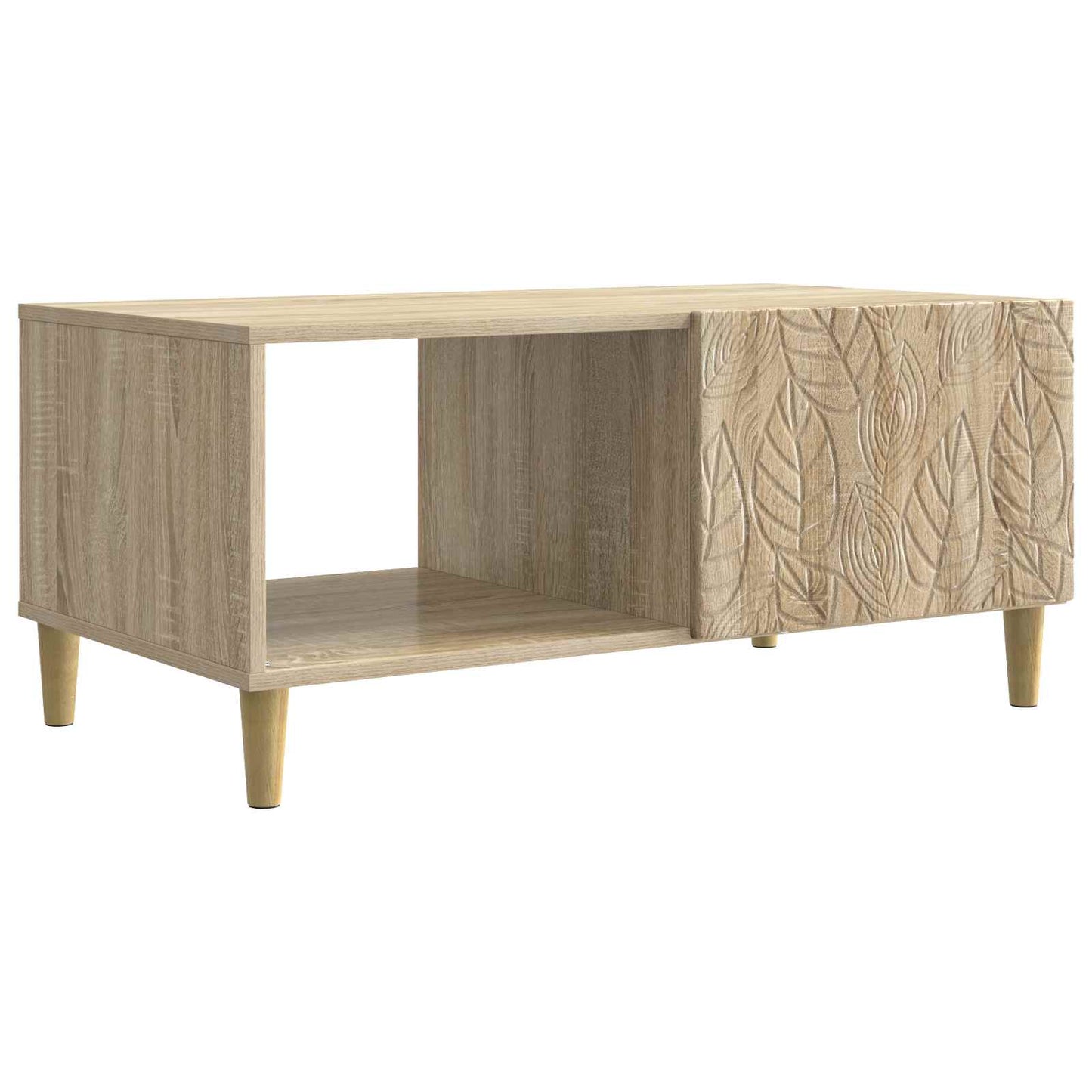 Coffee Table Sonoma Oak 90 x 50 x 40 cm Engineered Wood