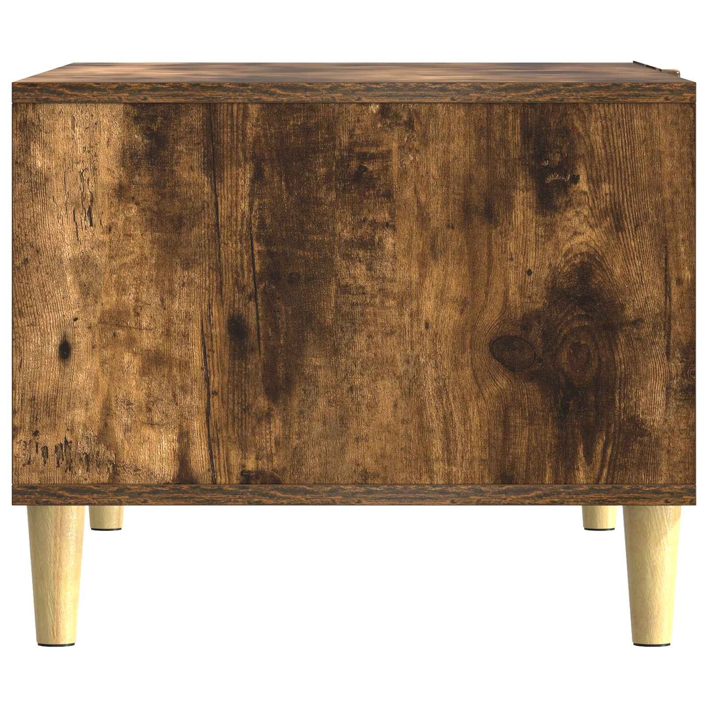 Coffee Table Smoked Oak 50 x 49 x 40 cm Engineered Wood