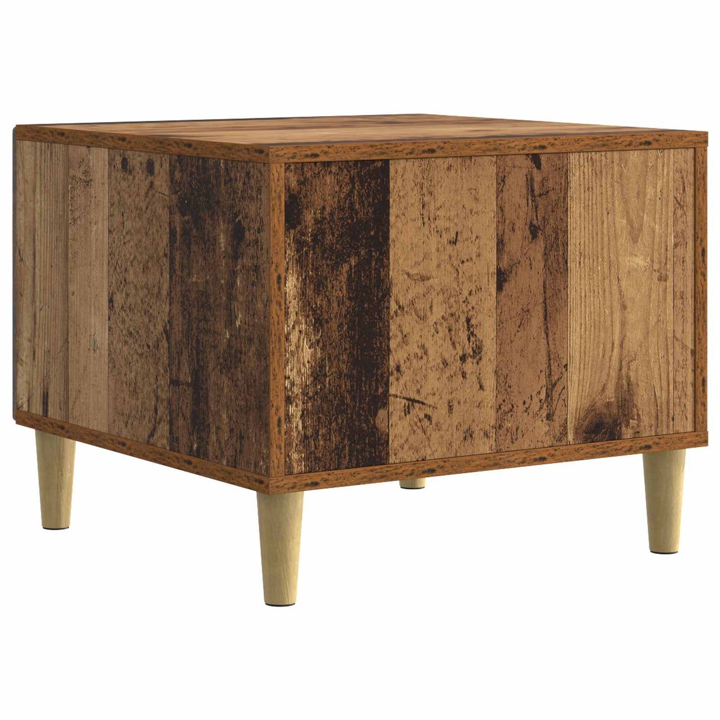 Coffee Table Old Wood 50 x 49 x 40 cm Engineered Wood