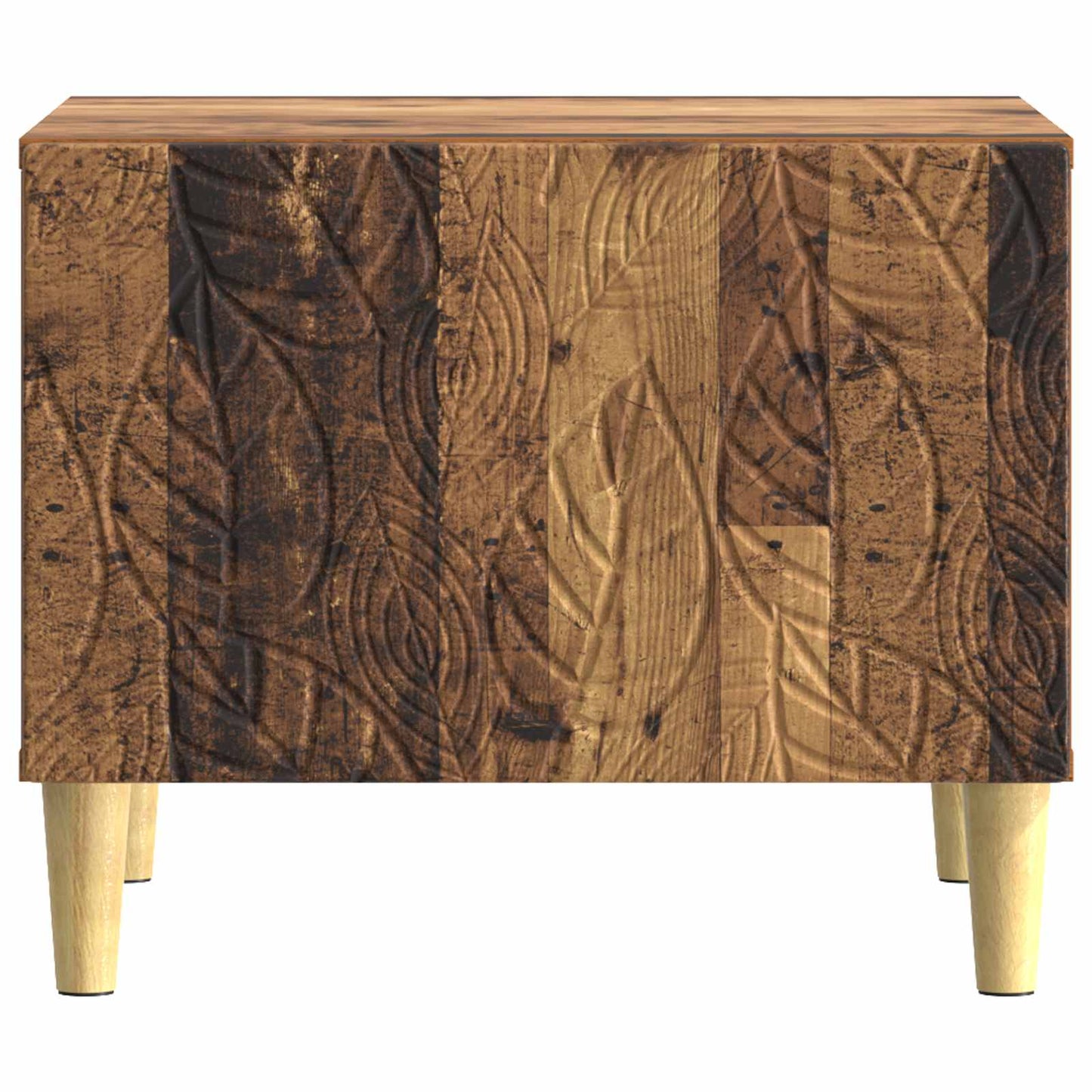 Coffee Table Old Wood 50 x 49 x 40 cm Engineered Wood