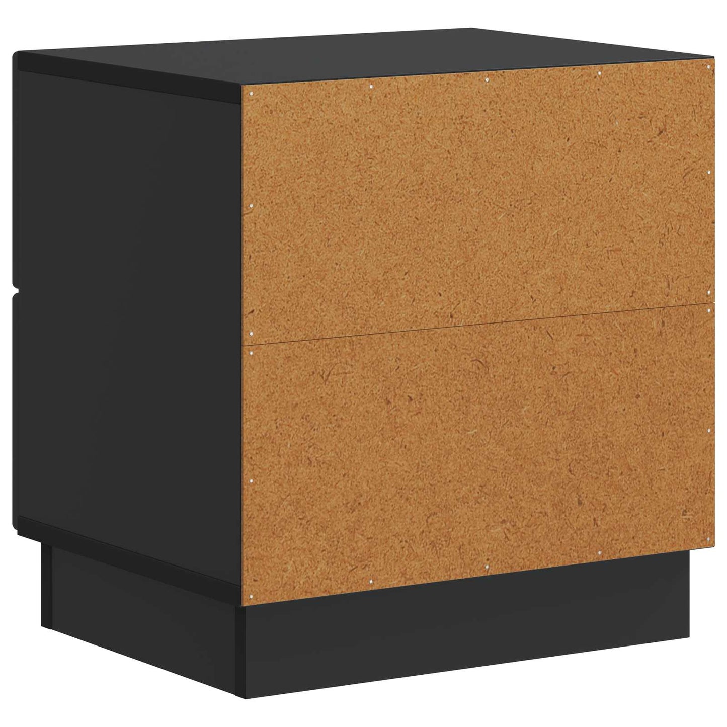 Bedside Cabinet 2 pcs Black 43 x 34.5 x 44.5 cm Engineered Wood