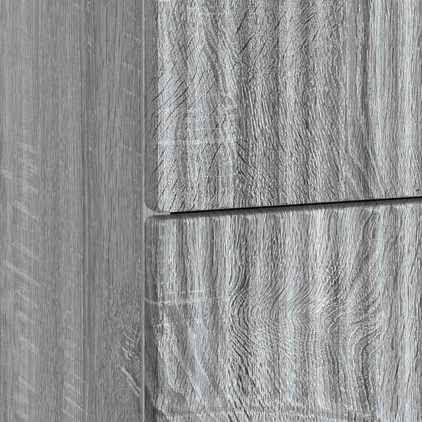 Bedside Cabinet 2 pcs Grey Sonoma 43 x 34.5 x 44.5 cm