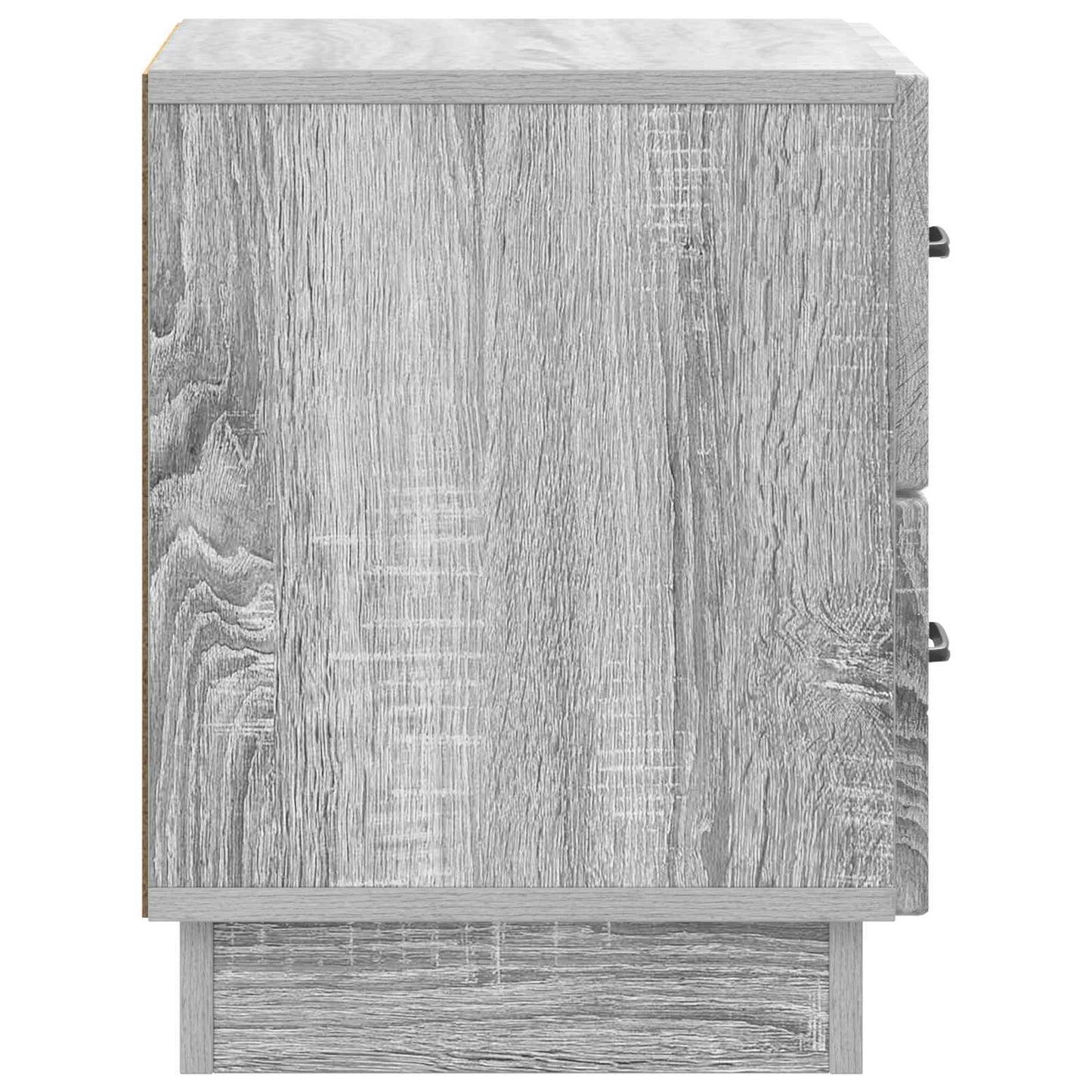 Bedside Cabinet 2 pcs Grey Sonoma 43 x 34.5 x 44.5 cm