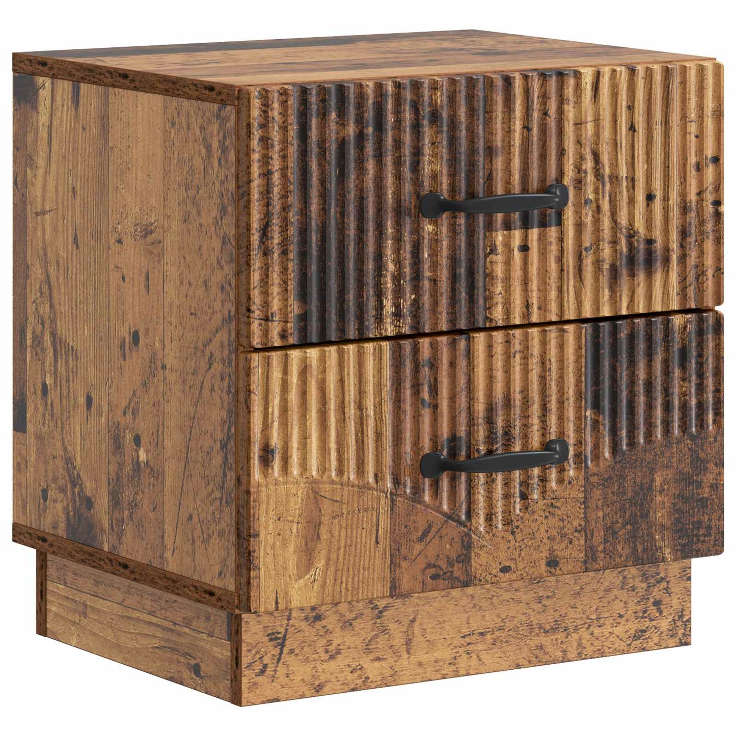 Bedside Cabinet Old Wood 43 x 34.5 x 44.5 cm Engineered Wood