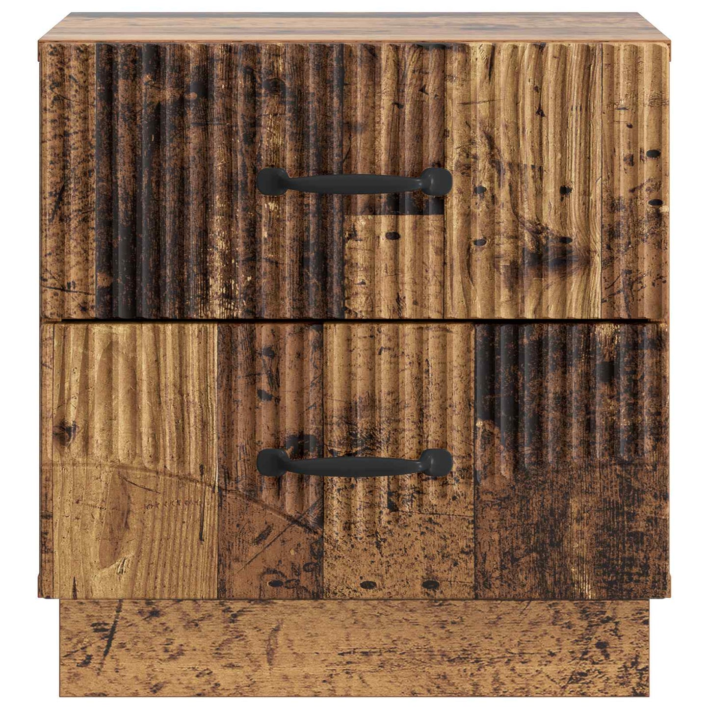Bedside Cabinet Old Wood 43 x 34.5 x 44.5 cm Engineered Wood