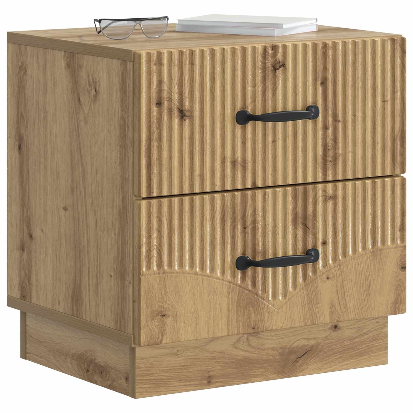 Bedside Cabinet 2 pcs Artisan Oak 43 x 34.5 x 44.5 cm