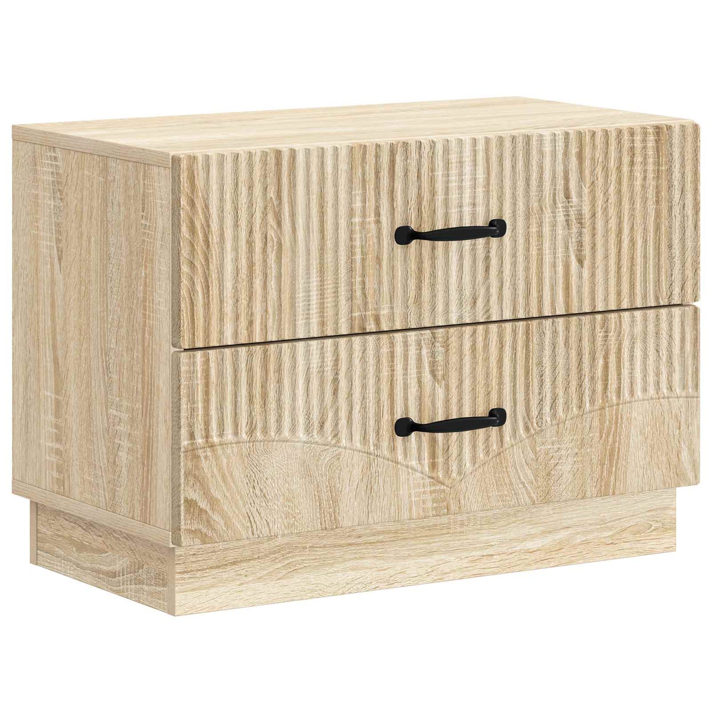 Bedside Cabinet Sonoma Oak 62 x 34.5 x 44.5 cm Engineered Wood