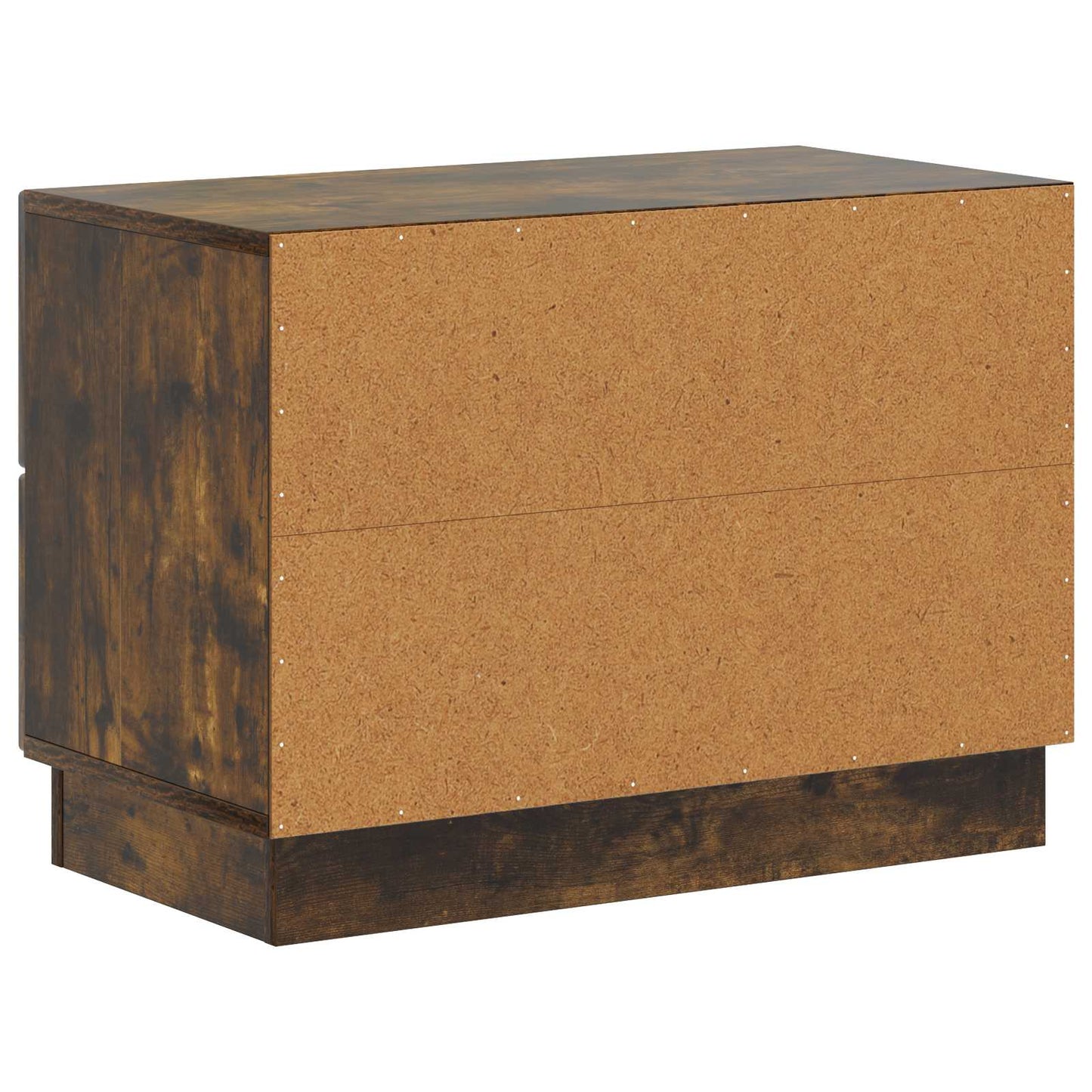 Bedside Cabinet Smoked Oak 62 x 34.5 x 44.5 cm Engineered Wood