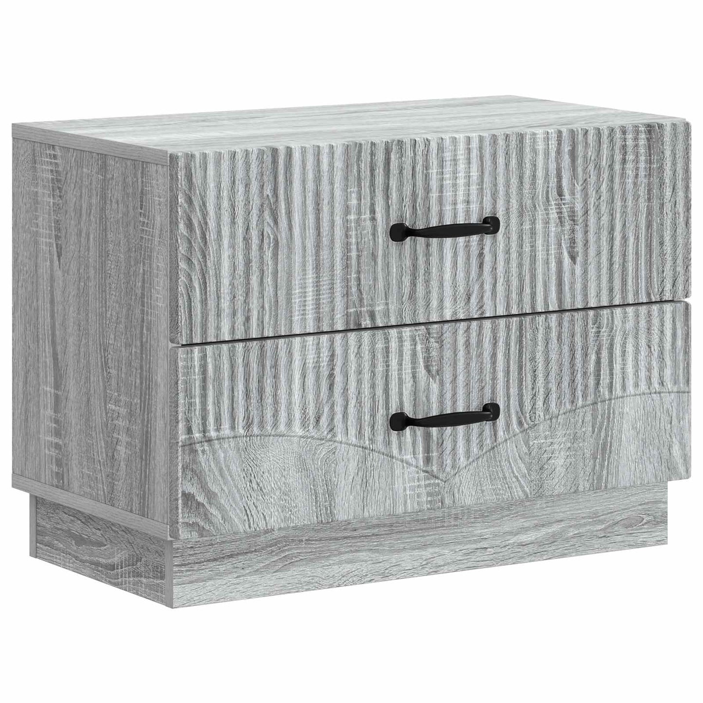 Bedside Cabinet Grey Sonoma 62 x 34.5 x 44.5 cm Engineered Wood
