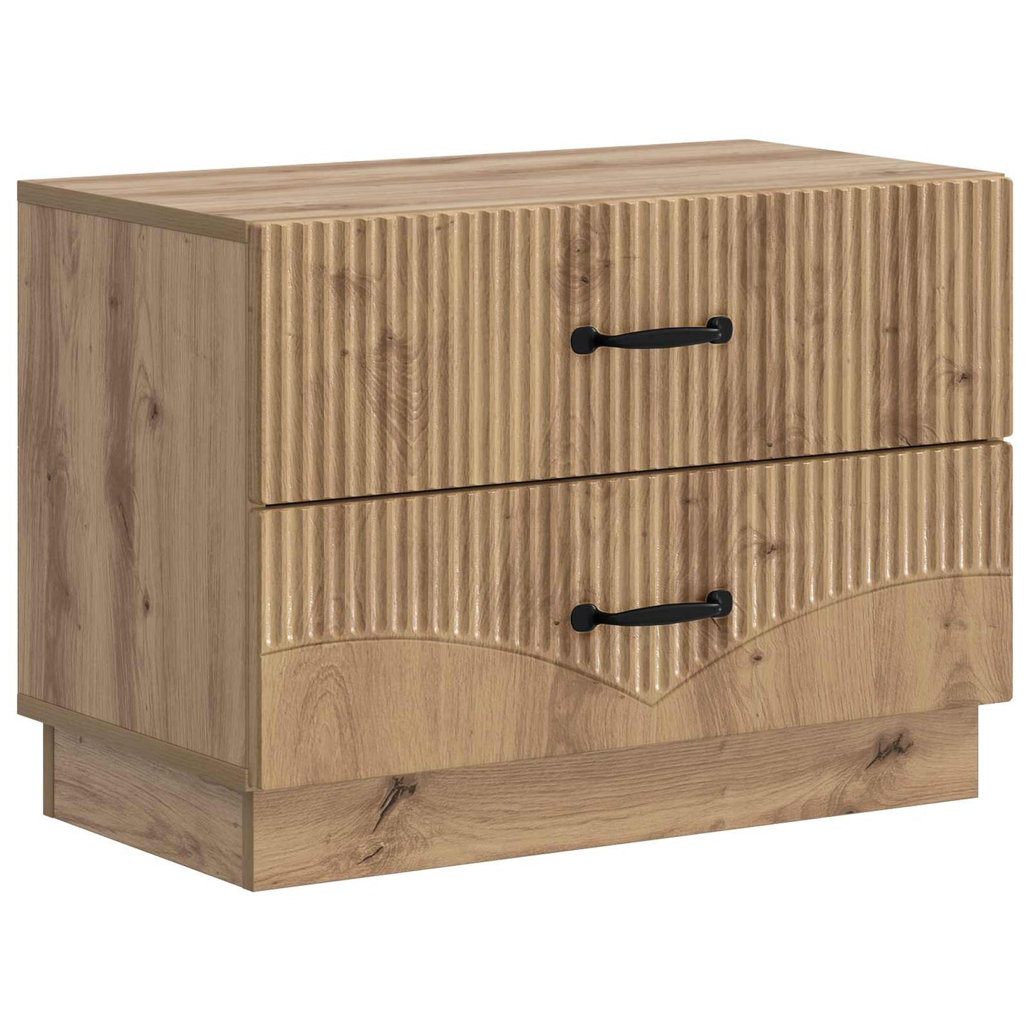 Bedside Cabinet Artisan Oak 62 x 34.5 x 44.5 cm Engineered Wood