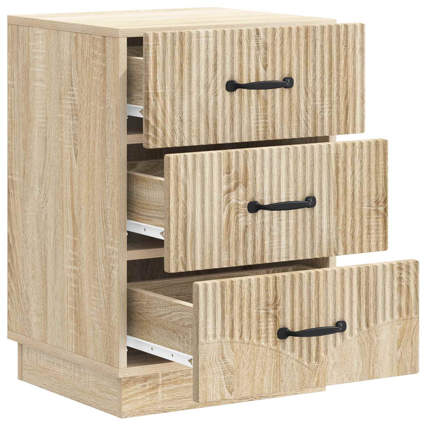 Bedside Cabinet Sonoma Oak 43 x 41 x 63.5 cm Engineered Wood