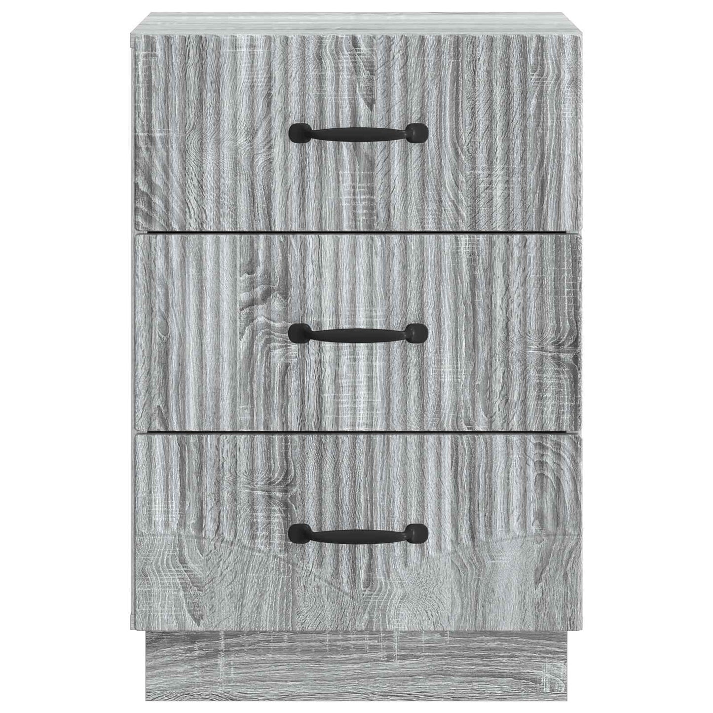 Bedside Cabinet Grey Sonoma 43 x 41 x 63.5 cm Engineered Wood