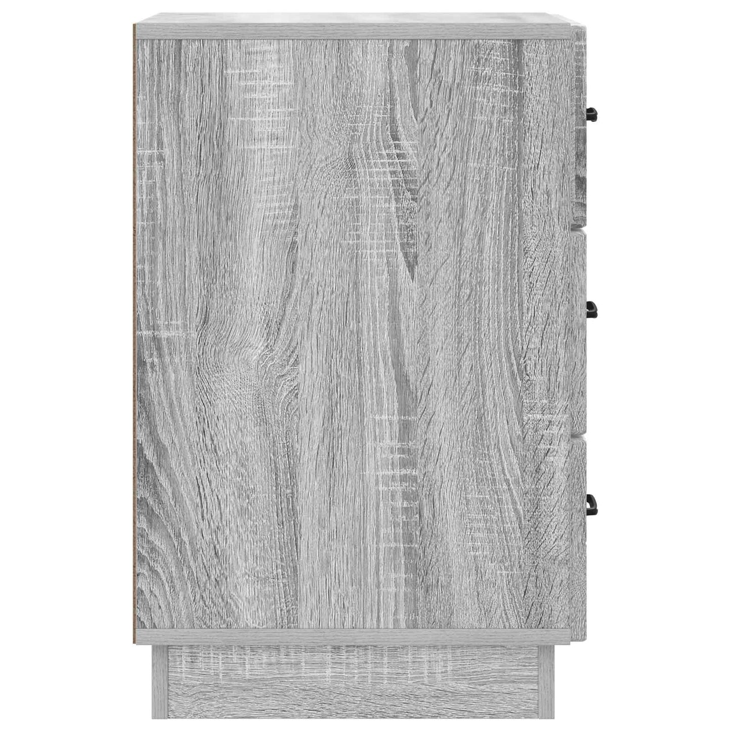 Bedside Cabinet Grey Sonoma 43 x 41 x 63.5 cm Engineered Wood