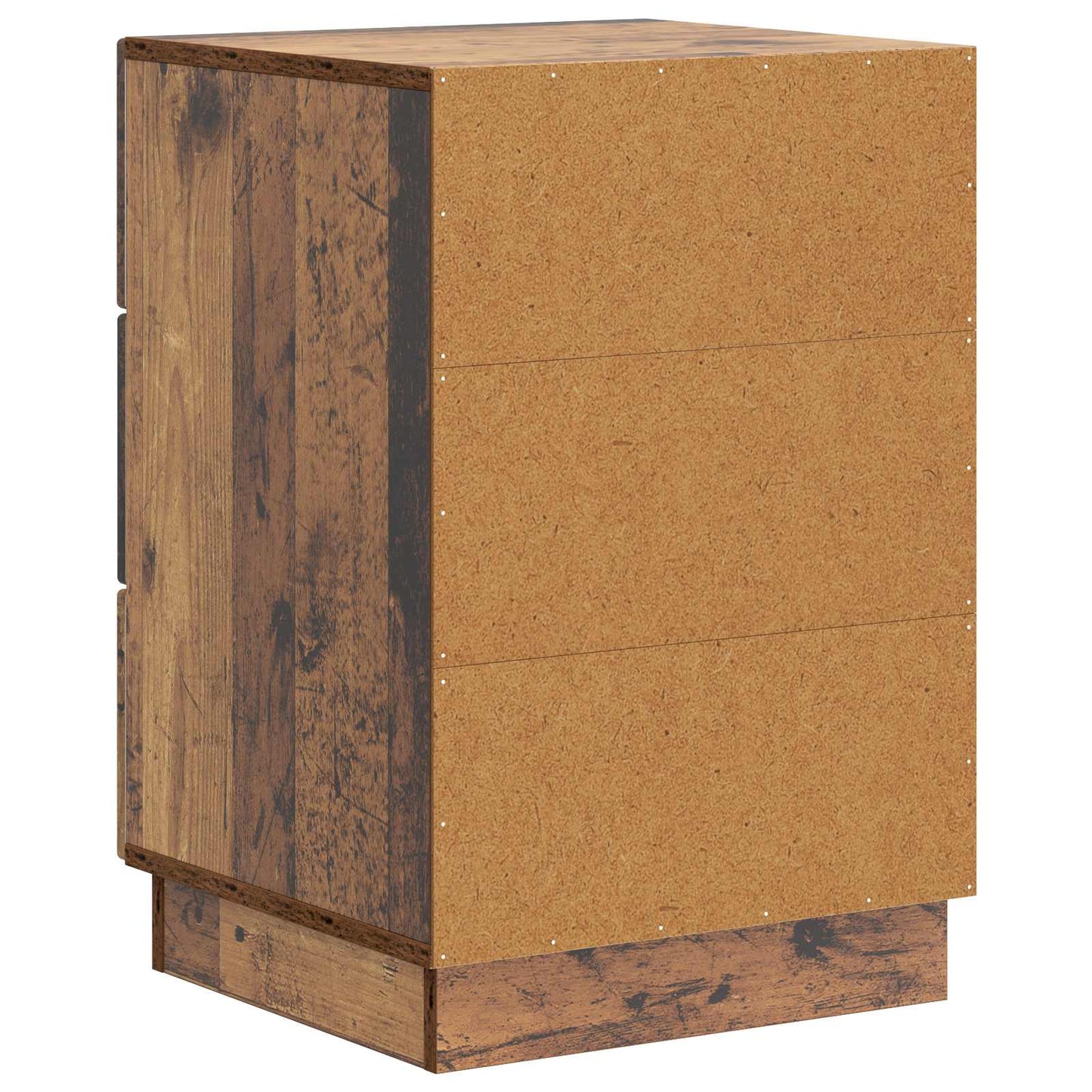 Bedside Cabinet Old Wood 43 x 41 x 63.5 cm Engineered Wood