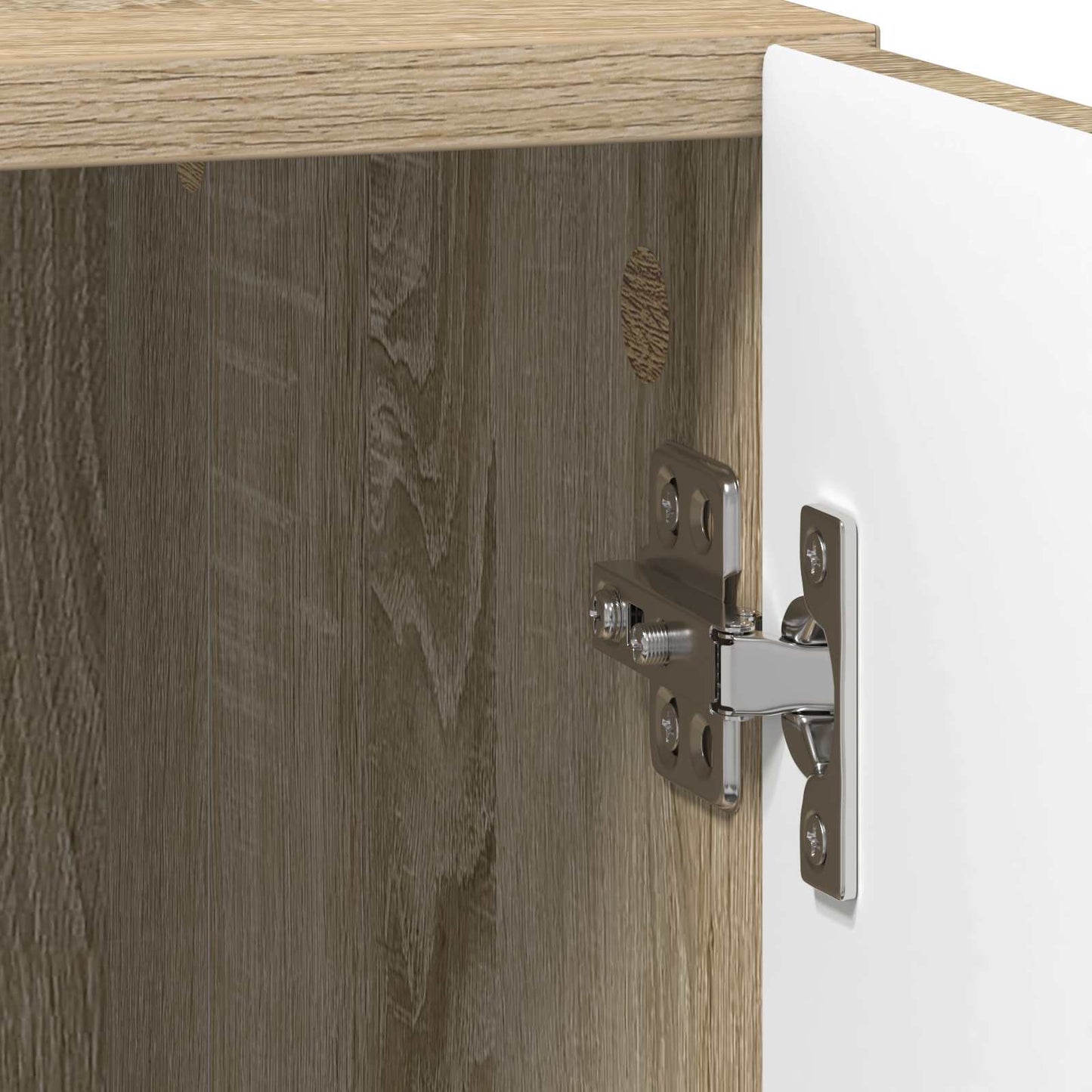Bedside Table Sonoma Oak 43 x 34.5 x 47 cm Engineered Wood