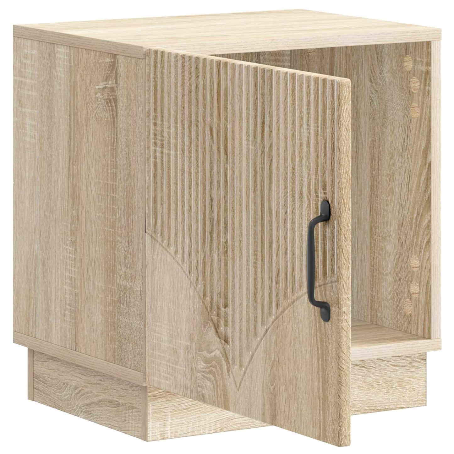 Bedside Table Sonoma Oak 43 x 34.5 x 47 cm Engineered Wood