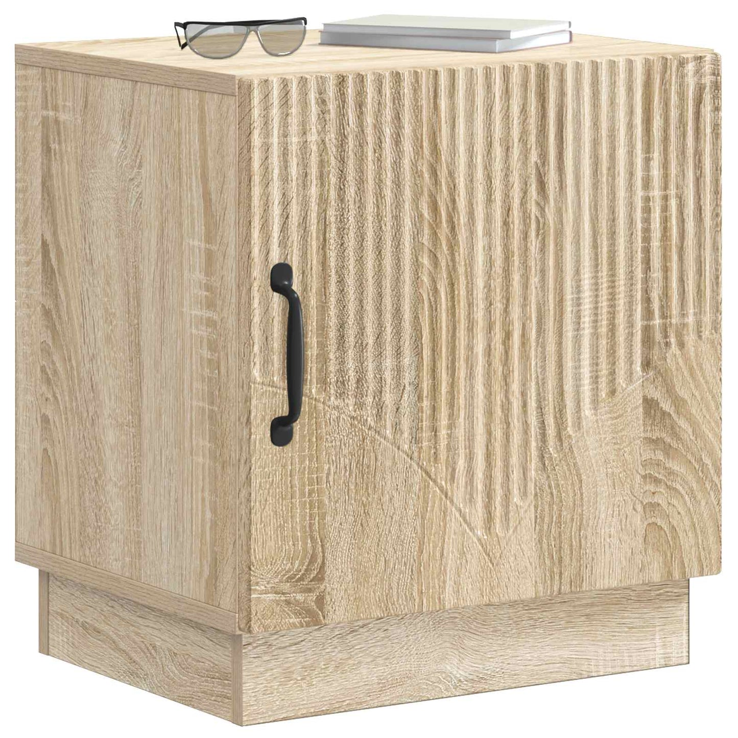 Bedside Table Sonoma Oak 43 x 34.5 x 47 cm Engineered Wood