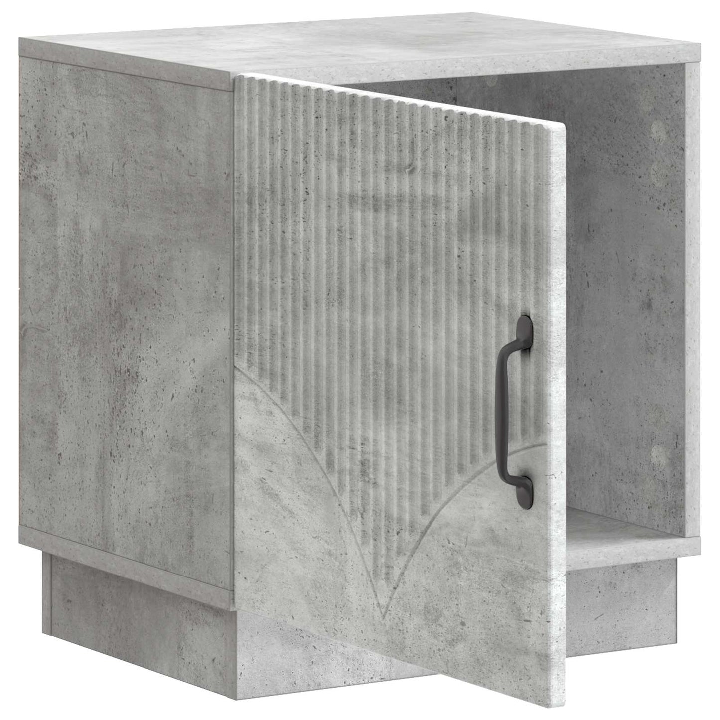 Bedside Table Concerte Grey 43 x 34.5 x 47 cm Engineered Wood
