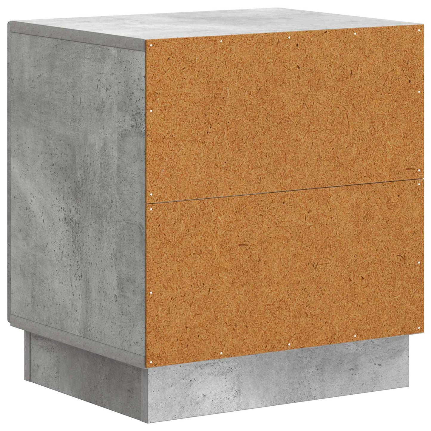 Bedside Table Concerte Grey 43 x 34.5 x 47 cm Engineered Wood