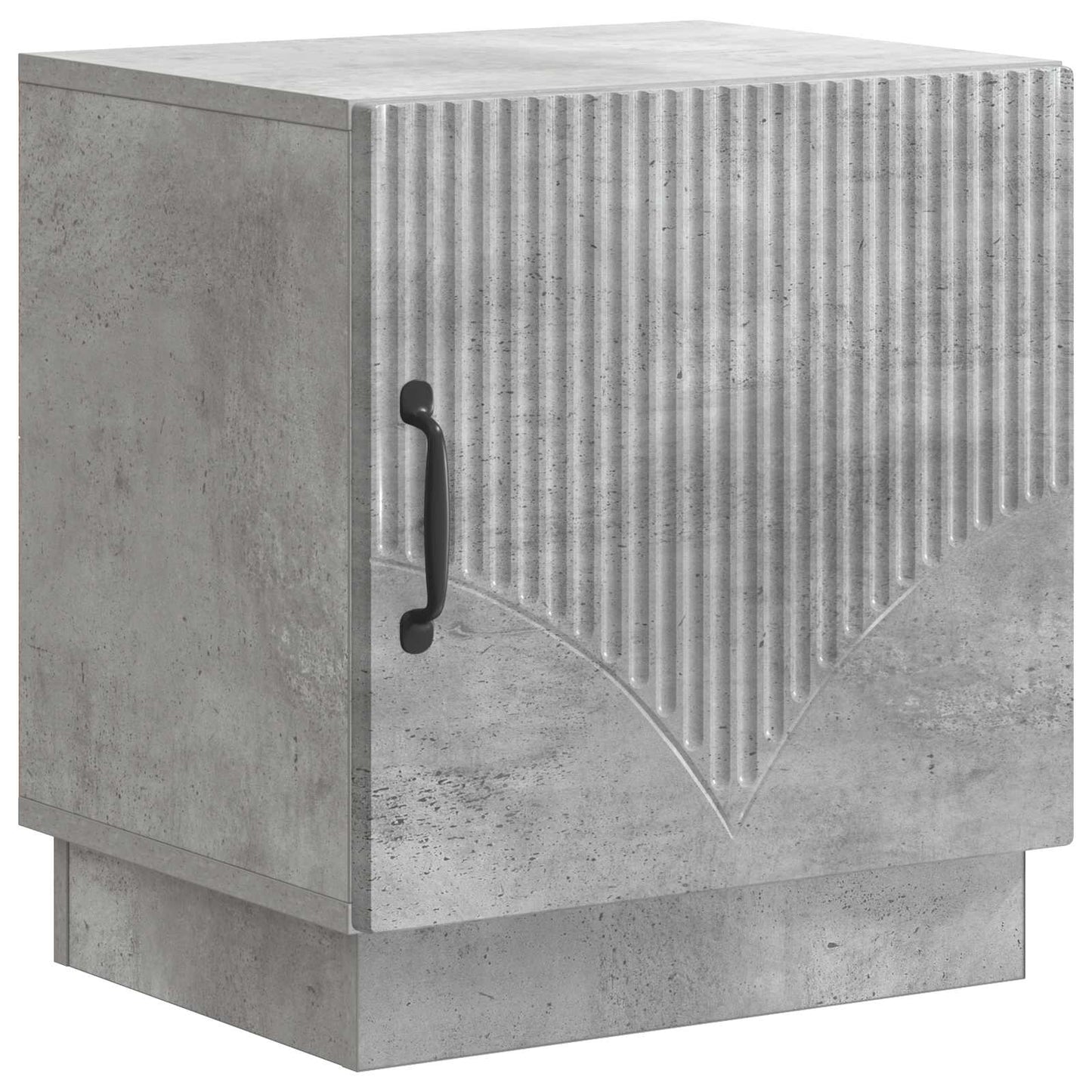 Bedside Table 2 pcs Concerte Grey 43 x 34.5 x 47 cm