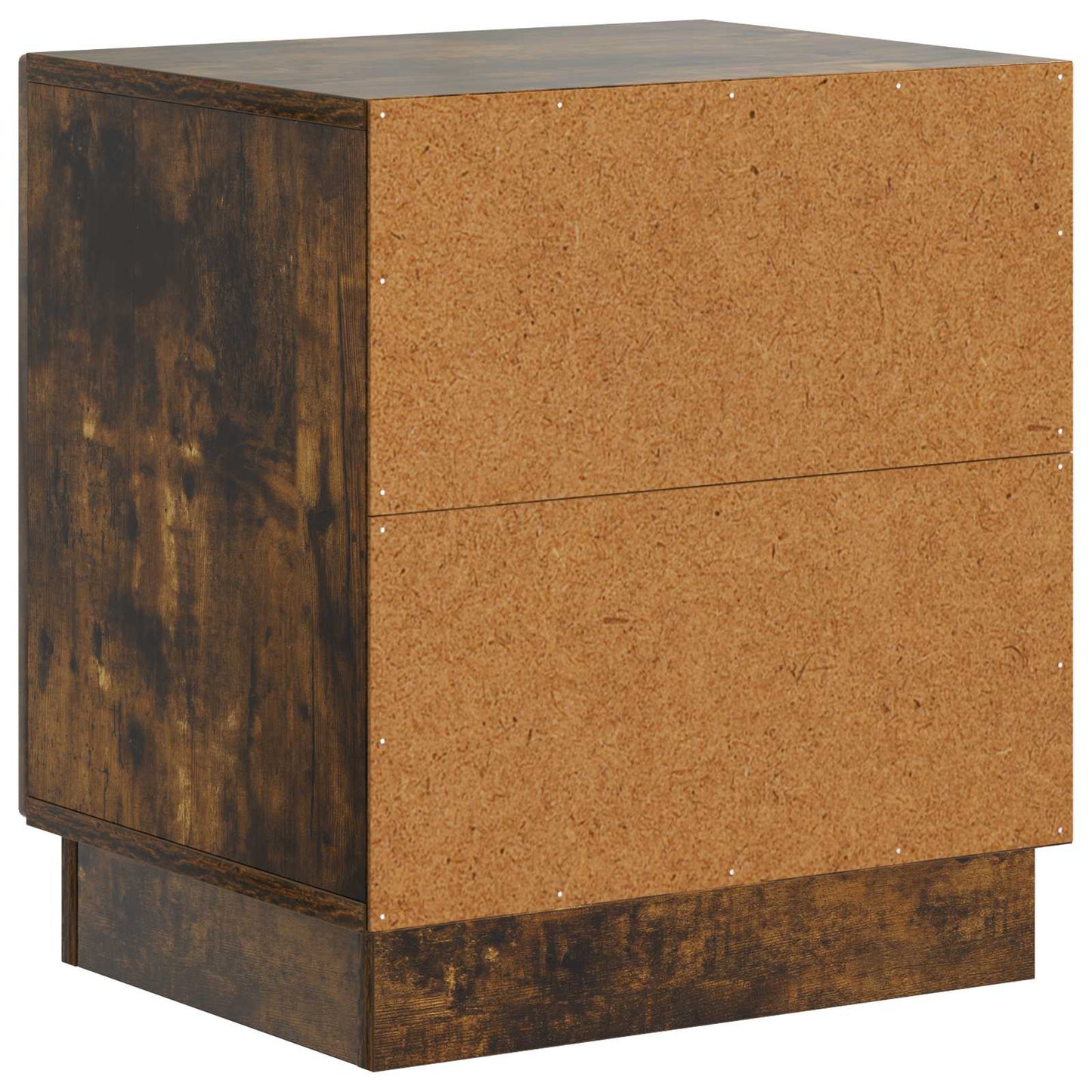 Bedside Table Smoked Oak 43 x 34.5 x 47 cm Engineered Wood