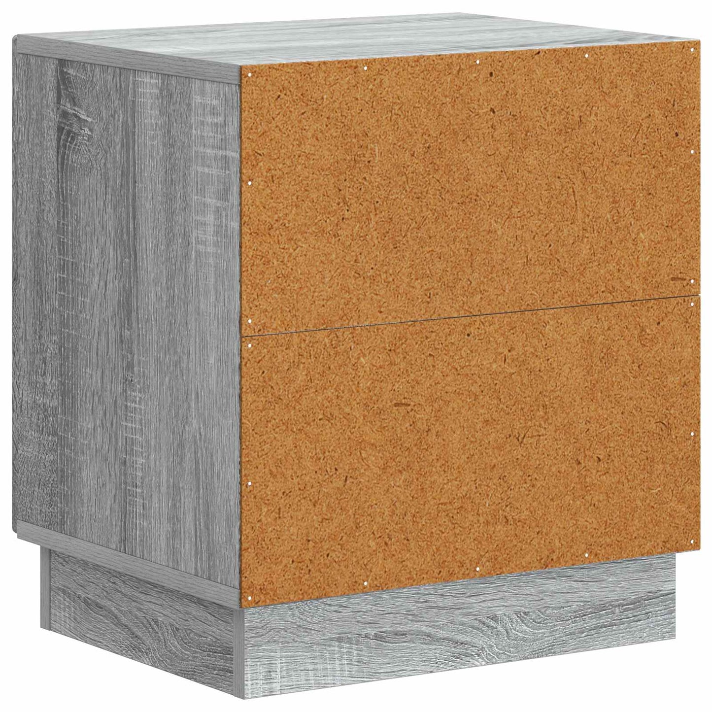 Bedside Table Grey Sonoma 43 x 34.5 x 47 cm Engineered Wood