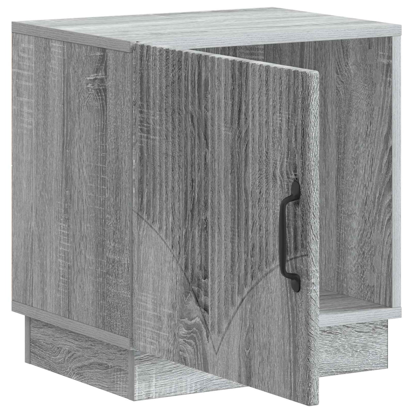 Bedside Table 2 pcs Grey Sonoma 43 x 34.5 x 47 cm