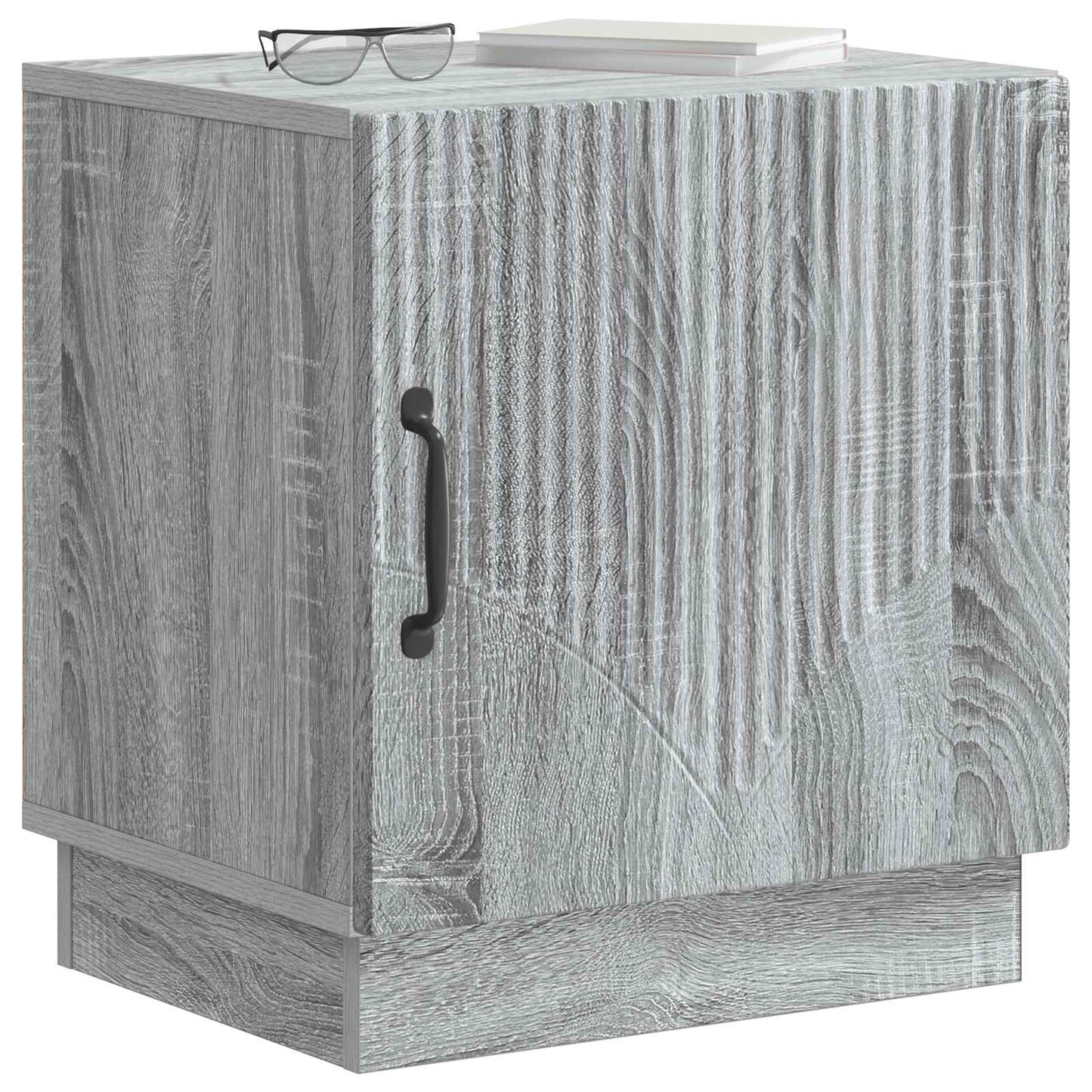 Bedside Table 2 pcs Grey Sonoma 43 x 34.5 x 47 cm