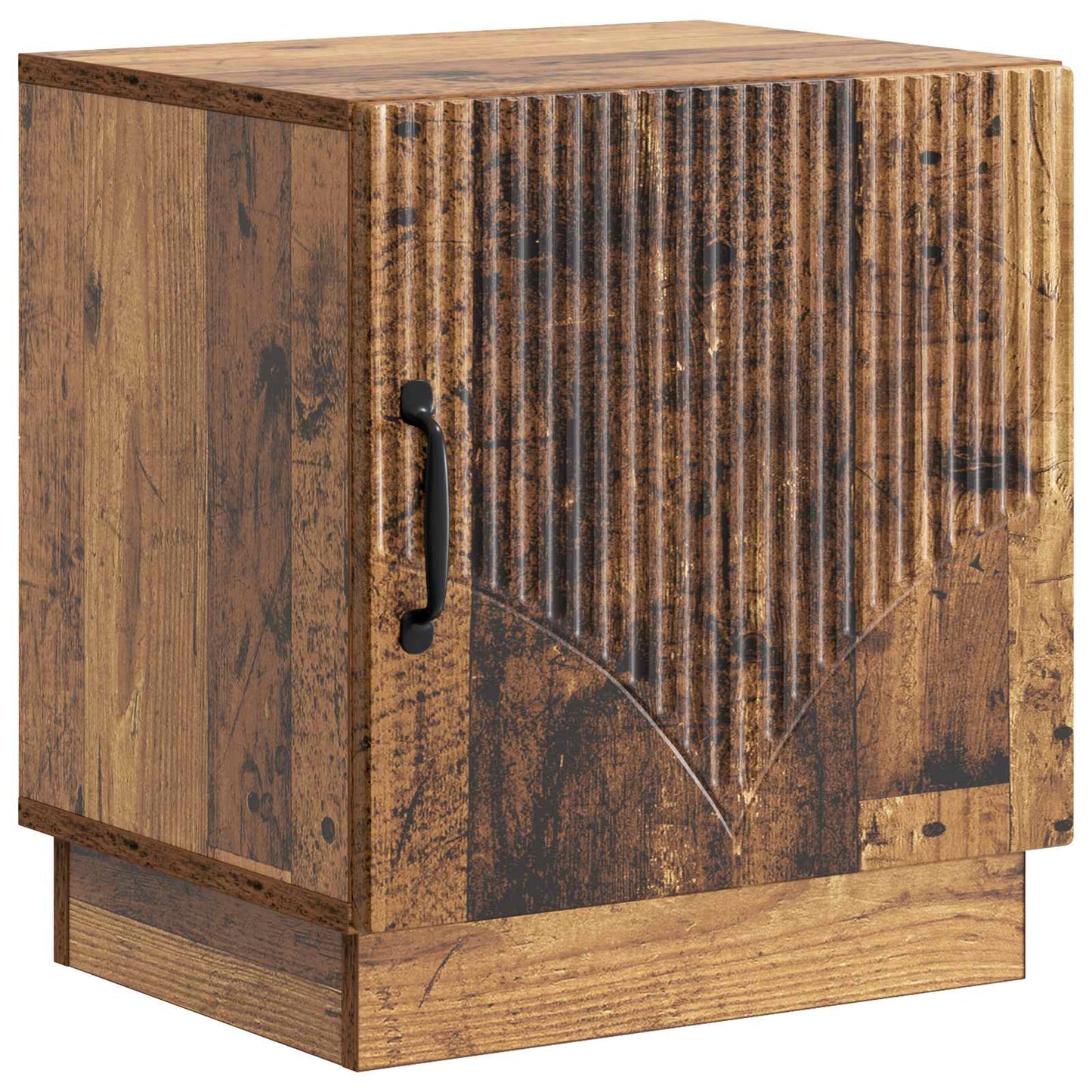 Bedside Table Old Wood 43 x 34.5 x 47 cm Engineered Wood